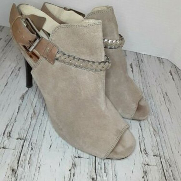 Michael Kors Open Toe Mule Heels 9 - Picture 1 of 10